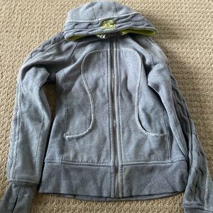 Grey Lulu Lemon Zip Up